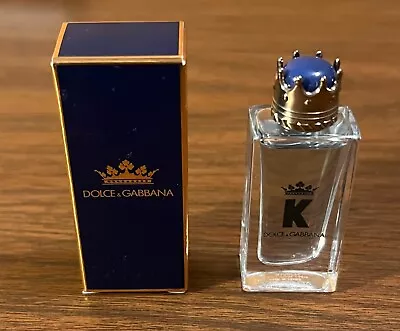 DOLCE & GABBANA - K Men's Cologne/EDT Mini Size (7.5ml / 0.25oz)  New In Box • $14.99