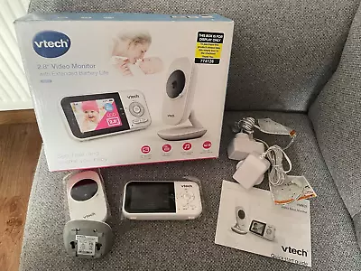 VTech VM819 2.8 In Digital Video Baby Monitor • £42.99