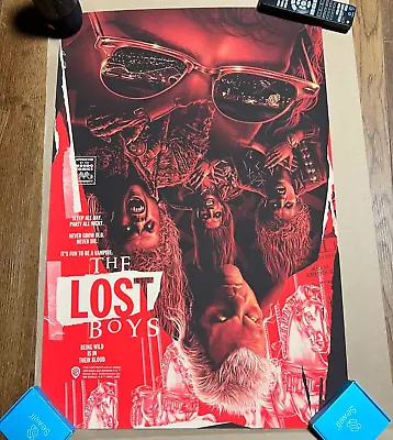 THE LOST BOYS By Mondo Matt Ryan Tobin 2023 Texas Frightmare Poster Art Print • $349.99