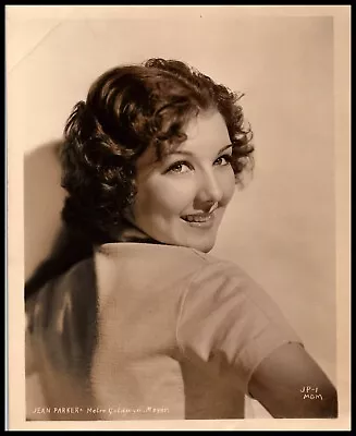Hollywood Beauty JEAN PARKER STYLISH POSE 1930s STUNNING PORTRAIT Photo  701 • $26.99