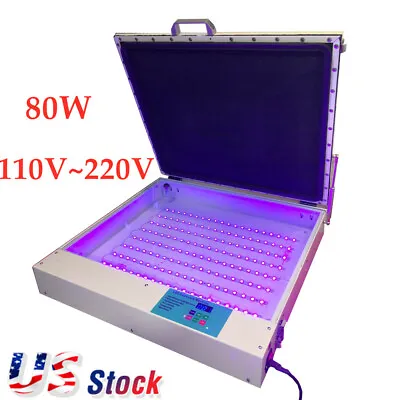 80W Tabletop Precise 20in X 24in LED UV Vacuum Exposure Unit Screen Printing • $591.50