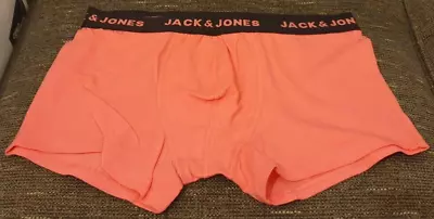 Boxer Shorts/Trunks - Jack & Jones - Salmon Pink - Size Medium • £8.95