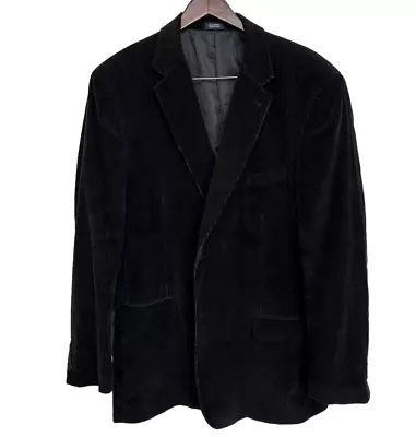 Saddlebred | 100% Cotton | Corduroy Blazer | Sport Coat Jacket | Men's Size 48L • $29.99