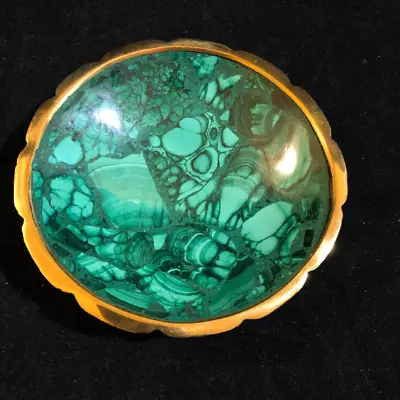 Malachite Crystal Round Bowl 4.5  • $54.59