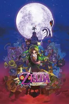 $13.98 • Buy The Legend Of Zelda Majoras Mask Nintendo Fantasy Game Series Poster 24x36