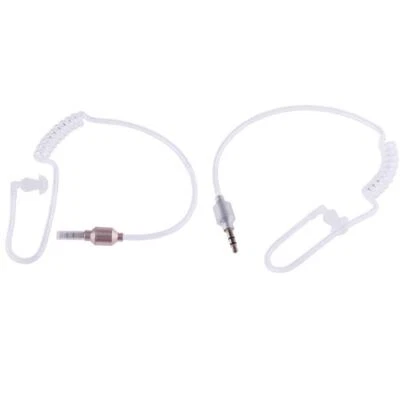 £5.79 • Buy Monaural 3.5mm Anti-radiation Headphone Air Tube In Ear Stereo Earphone  #F