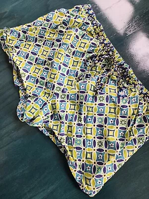 VERA BRADLEY DAISY DAISY PJ PAJAMA SHORTS - SIZE LARGE - Comfy Cozy Lounge Short • $19.99