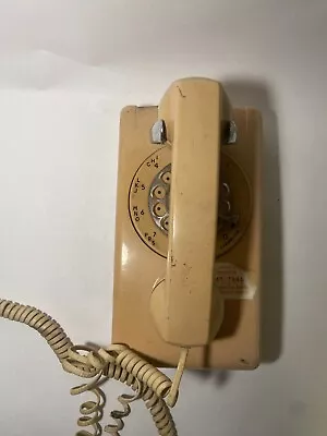 Vintage Stromberg-Carlson Wall Mount Rotary Dial Telephone DOES NOT TURN WELL • $25
