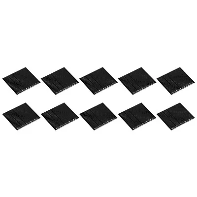 Mini Solar Panel Cell 2.5V 80mA 0.2W 48.5mm X 42.5mm For DIY Project Pack Of 10 • $13.25