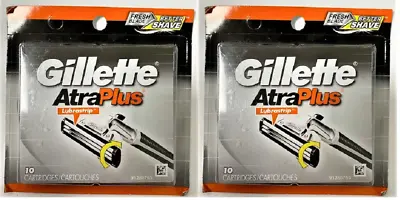 Gillette Atra Plus Refill Razor Blade Cartridges 20 Count (BULK) • $34.55