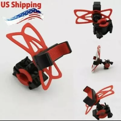 Universal Adjustable CELL PHONE HOLDER Motorcycle Bike Bicycle Moped Scooter • $10