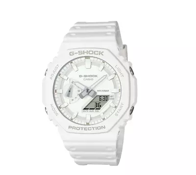 Casio G-Shock Analog Digital 2100 Series White Dial Men's Watch GA2100-7A7 • $98.94