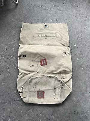 WW2 US Marine Corps Duffle Bag Named Unit Marked (Q411 • $75