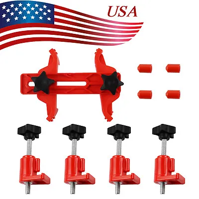 Universal 5 Dual Cam Clamp Camshaft Engine Timing Locking Tool Sprocket Gear Kit • $106.58