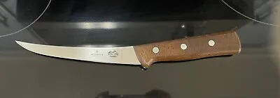 Victorinox-Cutlery Rosewood Curved Boning Knife Semi-Stiff Blade • $30