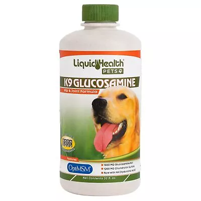 32 Oz K9 Liquid Glucosamine For Dogs Puppies And Senior Canines - Chondroiti... • $45.51