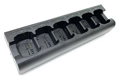 MaximalPower 6-Way Charger For MOTOROLA CP200 140/160 PTM-040 040H EP450 GP-3688 • $229.98