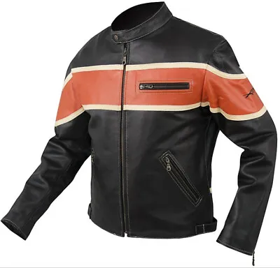 Geniune Leather Moto Jacket A Pro • $171.23