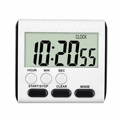 LCD Digital Large Kitchen Cooking Timer Count-Down Up Clock Loud Alarm Magnetic • $7.50