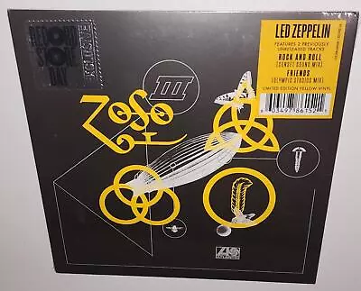 Led Zeppelin Rock & Roll / Friends (2018 Rsd) Brand New Sealed Yellow Vinyl • $69.99