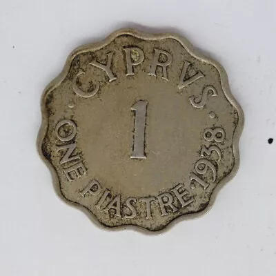 Piastre 1938 Cyprus  (3401754/O60) • $3.22