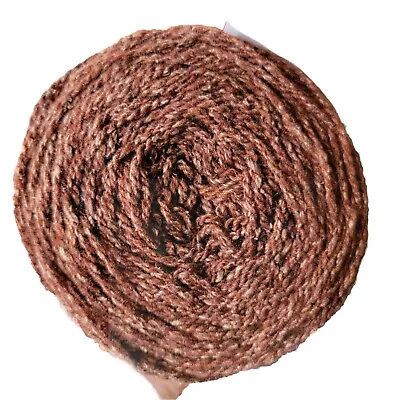 Elsabeth Lavold Silky Wool Yarn Brown 43 Wool Silk Blend 50g Skein  • $10