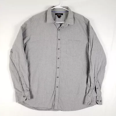 Marc Anthony Shirt Mens XL Gray Button Down Slim Fit Long Sleeve  • $15