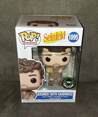 Seinfeld TV Kramer With Sandwich 1095 Funko Shop Exclusive (Popculcha Sticker)  • $45