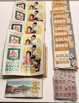 Trading Stamps  S & H Green  Gold Bond  Sa  & Tv • $15