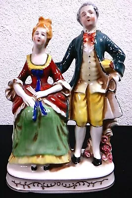 Vintage Moriyama Occupied Japan Victorian Couple Figurine • $24.95