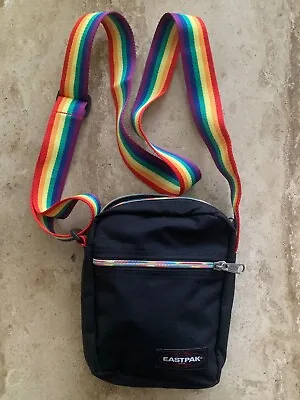 LGBT Mans - Unisex  Buddy / Cross Body /Shoulder Bag + Rainbow Strap - Brand New • £7.50