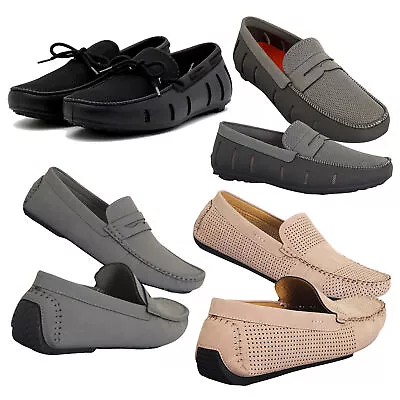 Brave Soul Men's Loafers Comfort Fit Slip On Cushioned Sole Casual Moccasin Shoe • £28.99