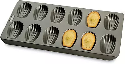 Chicago Metallic Professional Non-Stick 12-Hole Madeleine Tin 40 X 19 Cm 15.5  • £16