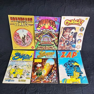 Apex Novelties All New Zap Comix Lot Underground Comics Comix #FD • $38