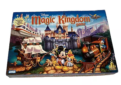 Disney Magic Kingdom Theme Park Board Game-Parker Brothers 2004-COMPLETE • $44.99