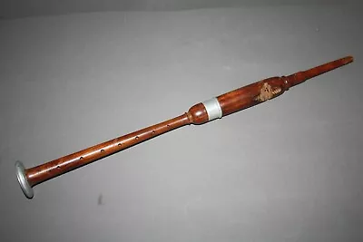 Vintage Wood Practice Bagpipe Chanter No Reed Made In Pakistan • $23.98