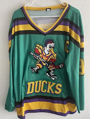 Charlie Conway Mighty Ducks Hockey Movie Costume Jersey Disney One Size • $29.99
