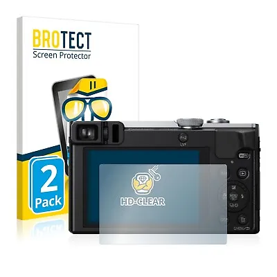 2x Screen Protector For Panasonic Lumix DMC-TZ70 Clear Protection Film • £4.19