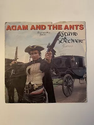 7  Vinyl Single Record Adam And The Ants - Stand And Deliver • £1.59