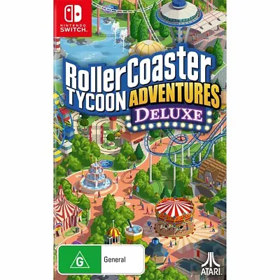 RollerCoaster Tycoon Adventures Deluxe - Nintendo Switch • $47