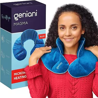 Microwavable Heating Pad For Neck And Shoulders - Weighted Hot & Cold Wrap • $24.17