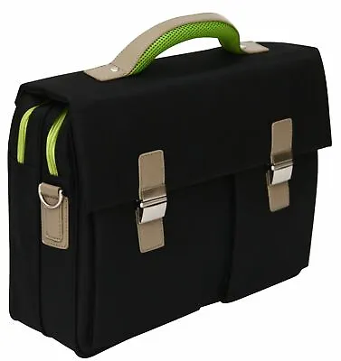 Soft Quality 15.6  Laptop Briefcase Business Shoulder Bag Work Case Satchel • £29.99