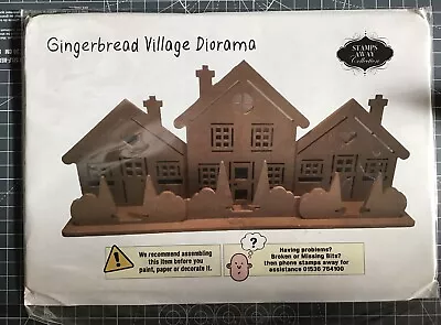 £4.99 • Buy Stamps Away    -  Gingerbread Village Diorama Set