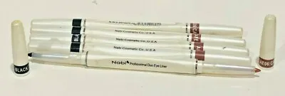 Nabi Retractable Professional Duo Eyeliner Black +ae06 Cafe  Set Of 5  • $10.99