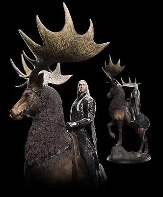 Weta 1/6 The Hobbit King Thranduil On Elk Statue Limited:750 New IN STOCK • $1777.77