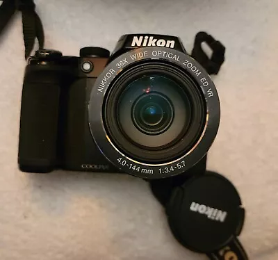 Nikon COOLPIX P500 12.1 MP Digital Camera 4.0-144mm 1: 3.4-5.7 • $50