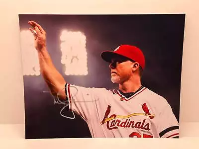 Mark McGwire Cardinals Signed Autographed Photo Authentic 8x10 • $120