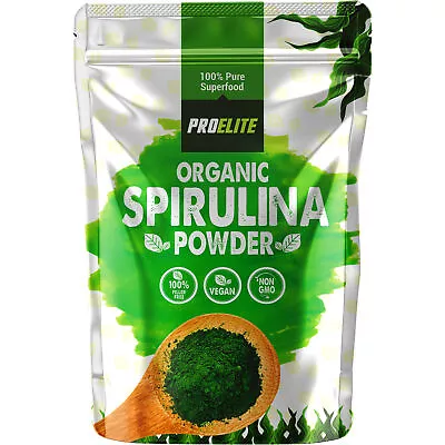 Organic Spirulina Powder High In Protein Cleanse & Detox Energy Immunity Booster • £16.99