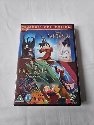 Fantasia/Fantasia 2000 DVD 2012 BRAND NEW AND SEALED Disney Mickey Mouse Region2 • £9.99