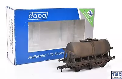 A021 Dapol OO Gauge Milk Tanker Deluxe Weathered By TMC (Pre-Owned) • £31.89